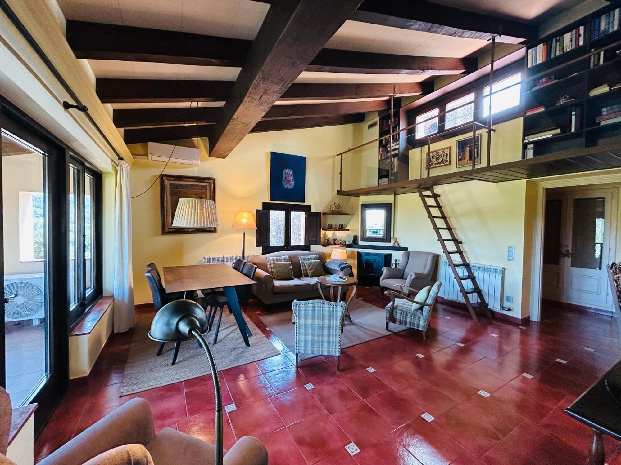 Hotel Cal Sastre Santa Pau Ruang foto